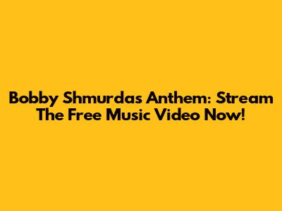 Bobby Shmurda's Anthem: Stream The Free Music Video Now!