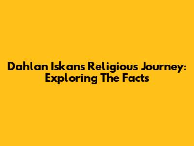 Dahlan Iskan's Religious Journey: Exploring The Facts