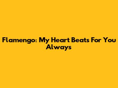 Flamengo: My Heart Beats For You Always