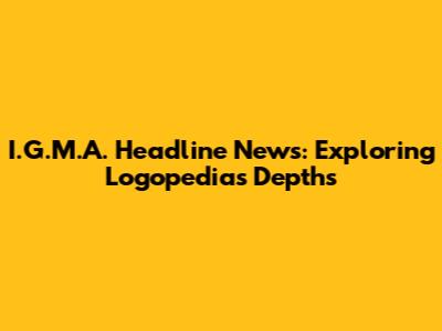 I.G.M.A. Headline News: Exploring Logopedia's Depths