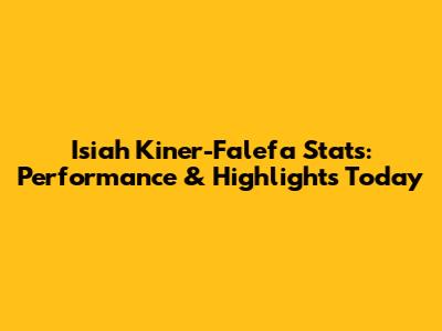 Isiah Kiner-Falefa Stats: Performance & Highlights Today