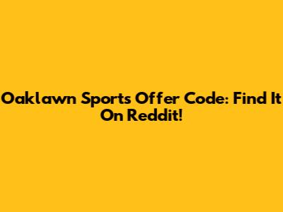 Oaklawn Sports Offer Code: Find It On Reddit!