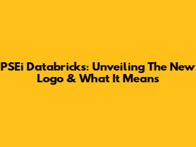 PSEi Databricks: Unveiling The New Logo & What It Means